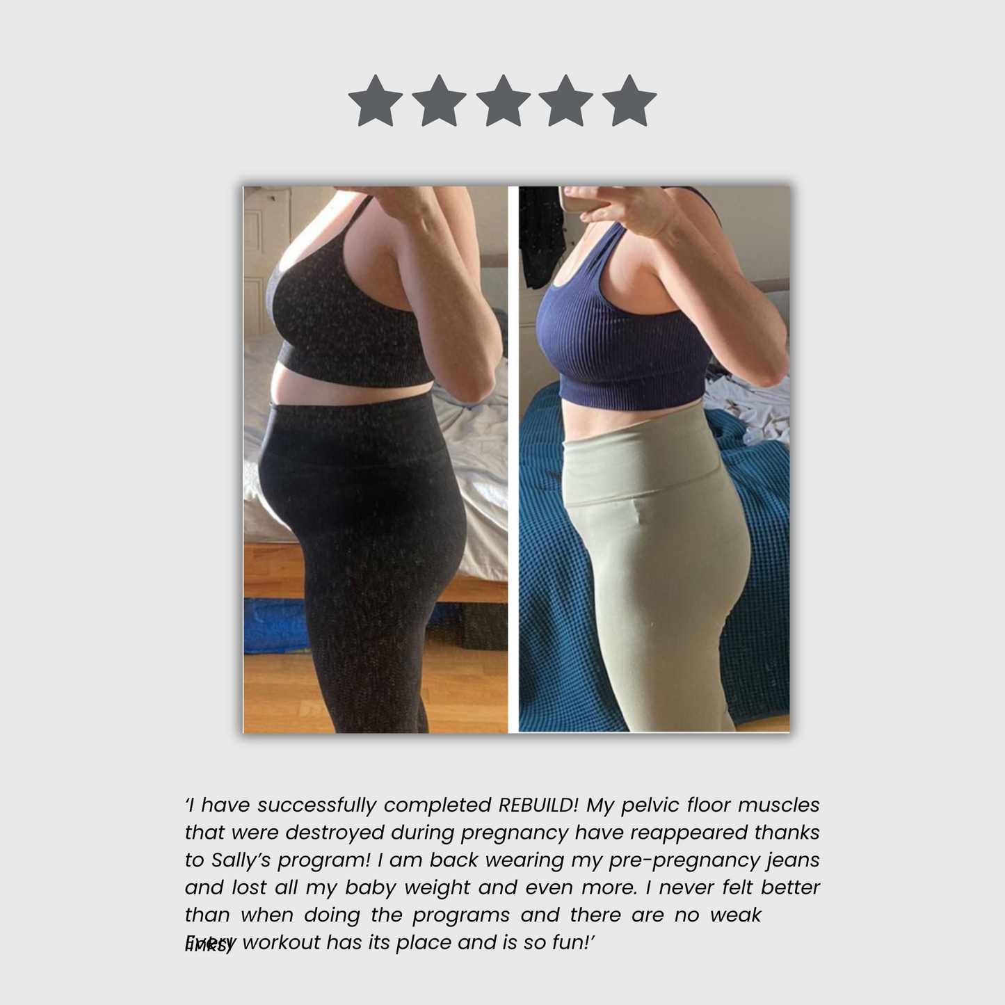 REBUILD Postpartum Fitness Program