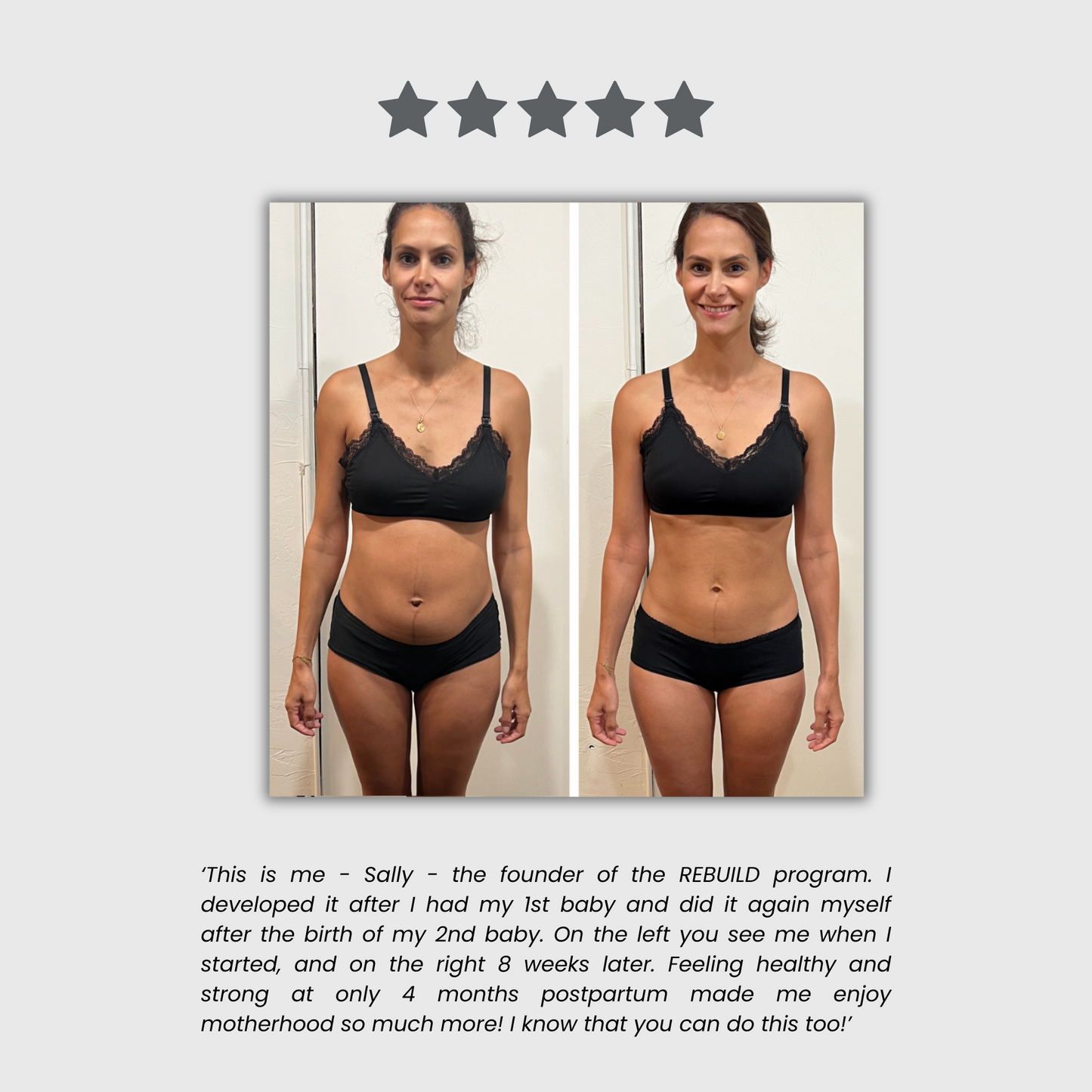 REBUILD Postpartum Fitness Program